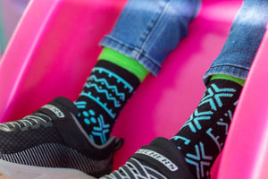 Godiya Kids Socks African Mudcloth