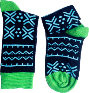 Godiya Kids Socks African Mudcloth