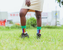 Load image into Gallery viewer, Kalabule Kente Socks