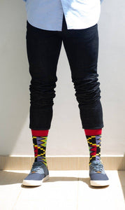 Na Wash Kente Socks