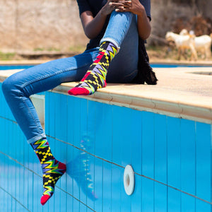 Na Wash Kente Socks