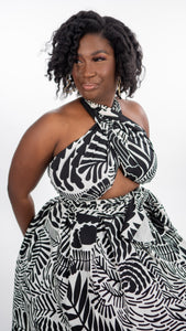 Mya - Top and Skirt Set
