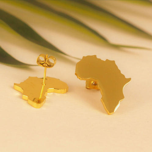 Motherland Stud Earrings - Kente Culture