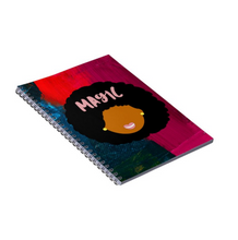 Load image into Gallery viewer, &quot;Magic&quot; Afro Girl Journal