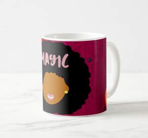 "Magic" Afro Girl Mug