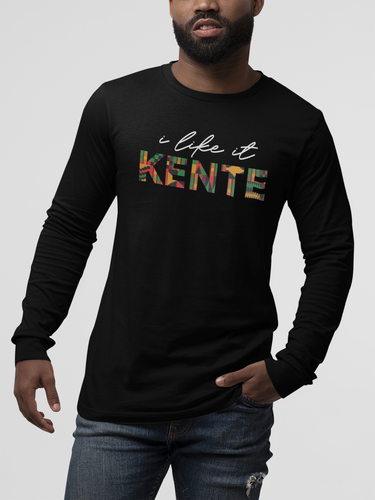 I like it KENTE. Unisex Tee - Red