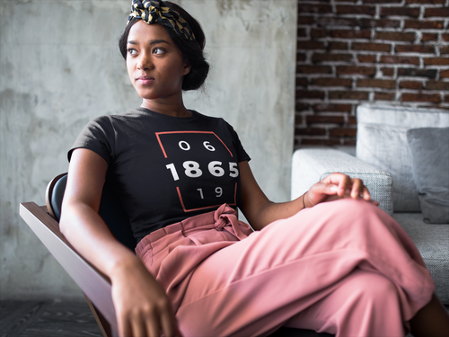 Juneteenth Tee - Rose Gold