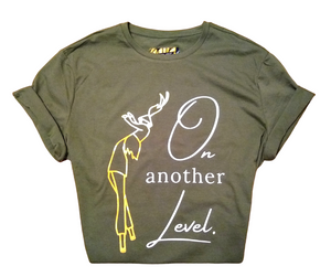 Moko Jumbie Tee - On Another Level - Okra